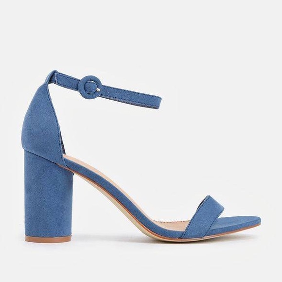 slate blue sandals